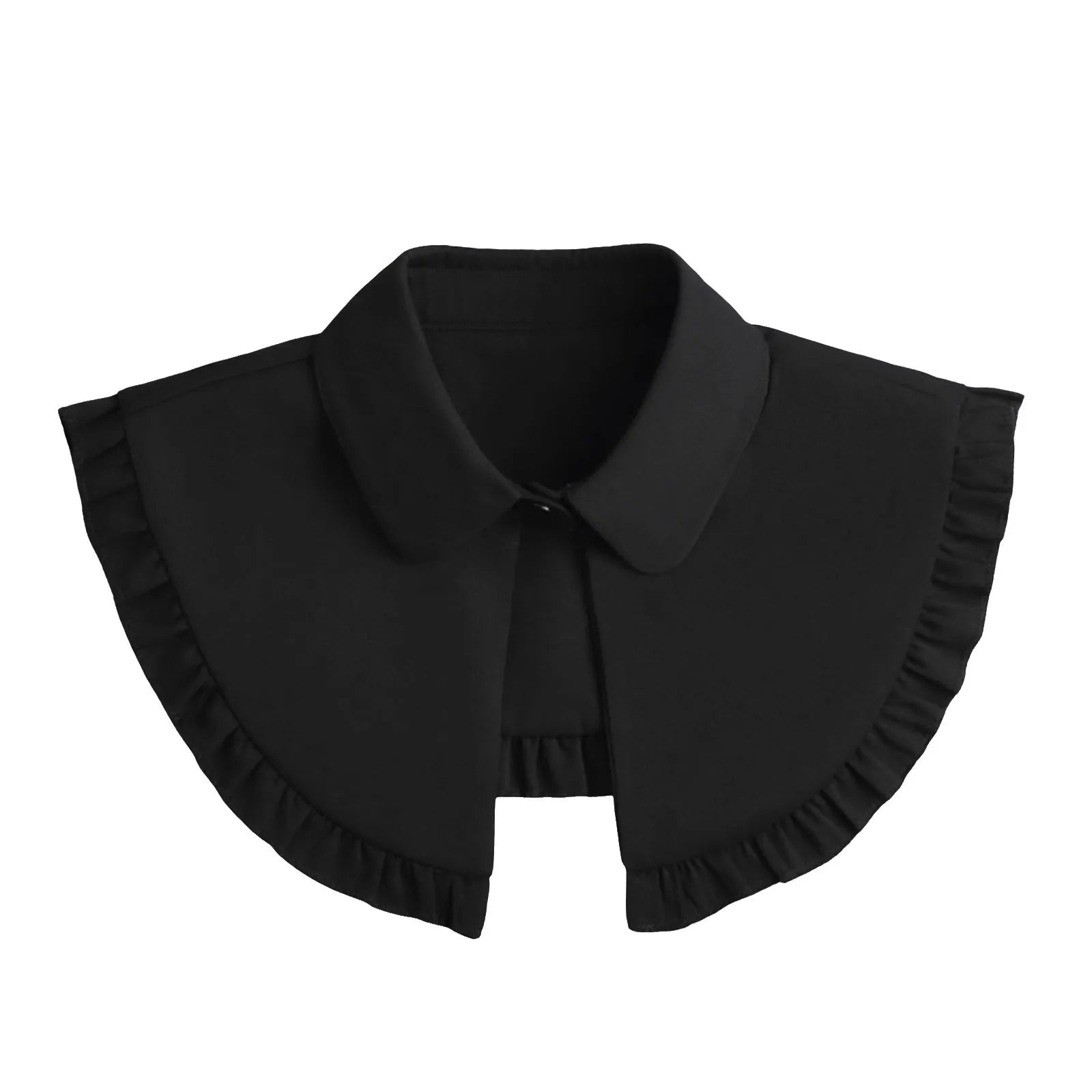 1 Piece Classic Black White Fake Collar Detachable Dickey Half Shirts Blouse False Top For Women Cuello Falsos Camisa Mujer