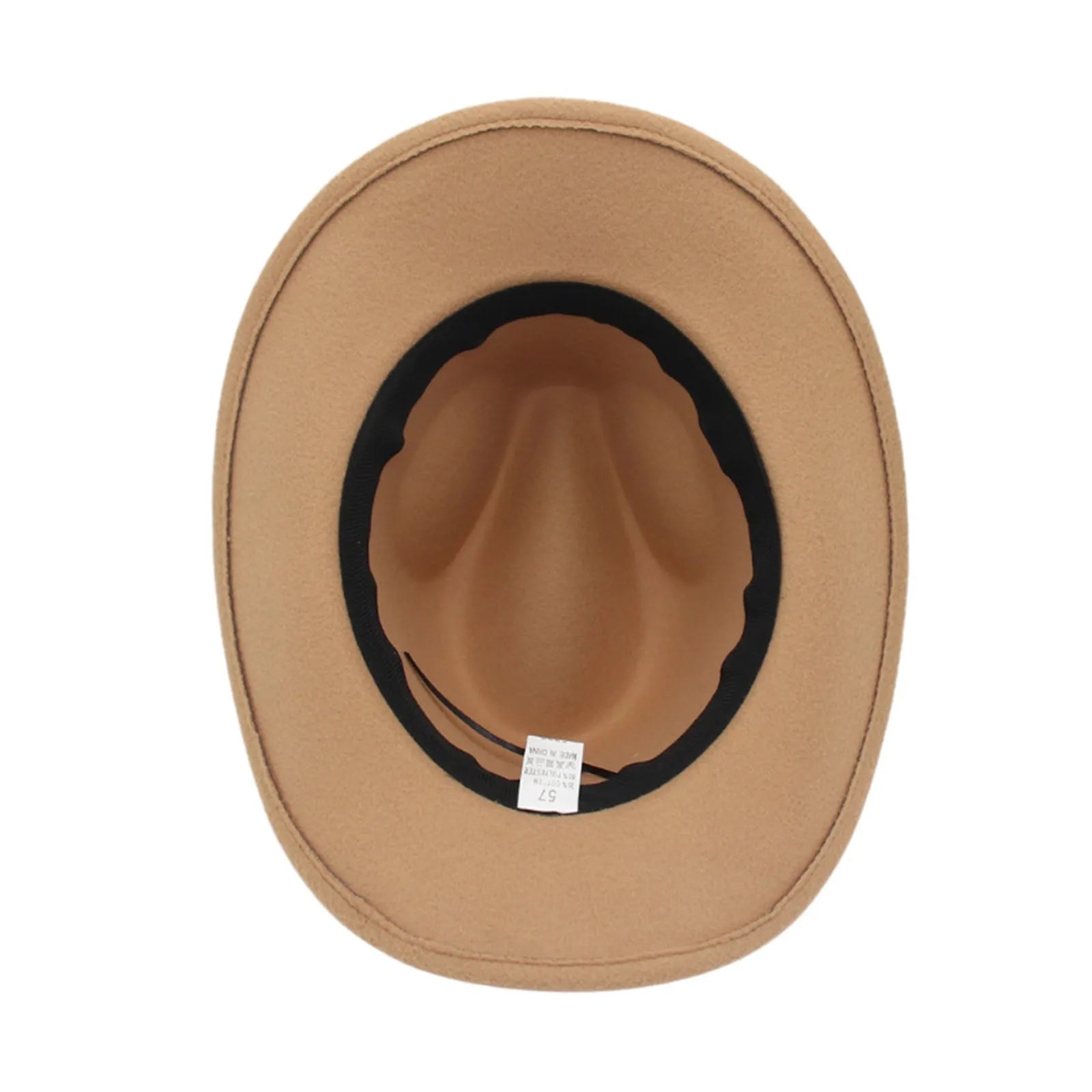 Western Cowboy Hat Head Accessories Ethnic Style Wool Fedora Hats For Men Multiple Colors Wide Brim Sun Protection Hats Sombrero