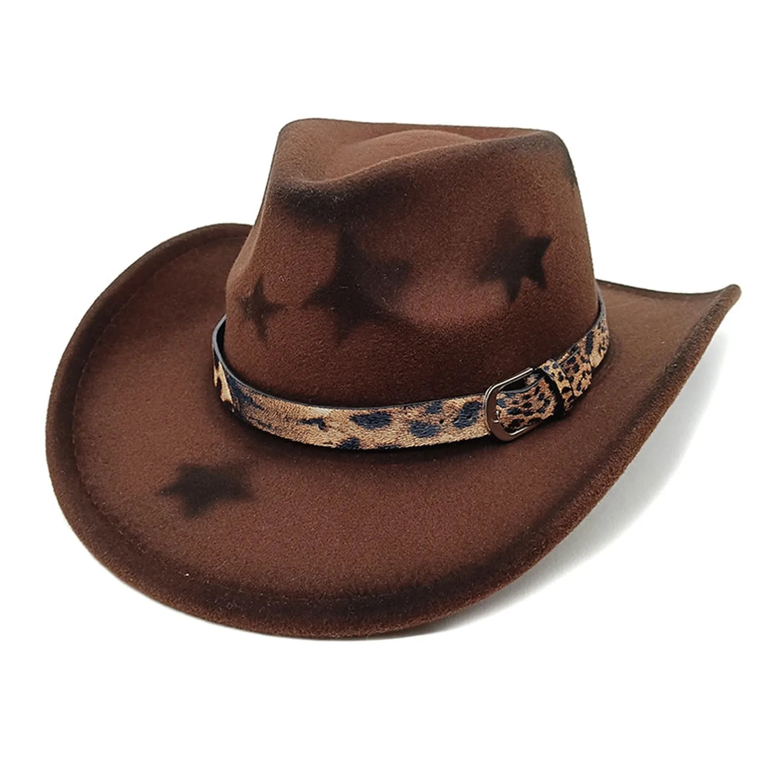 Western Hat Glitter Cowboy Hat For Women Men Party Hat Carnival Fancy Dress Retro Glitter Hat Soft Fabric Cute Cowboy Hate