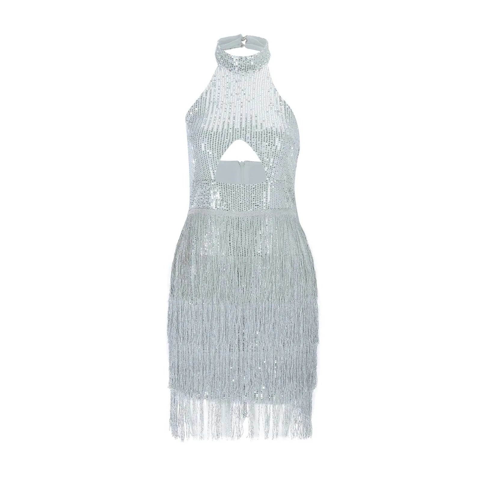 Luxury Formal Occasion Bridesmaid Gown Dress Clothes Women's Fashion Sexy Beaded Sleeveless Halter Belly платье женское вечернее