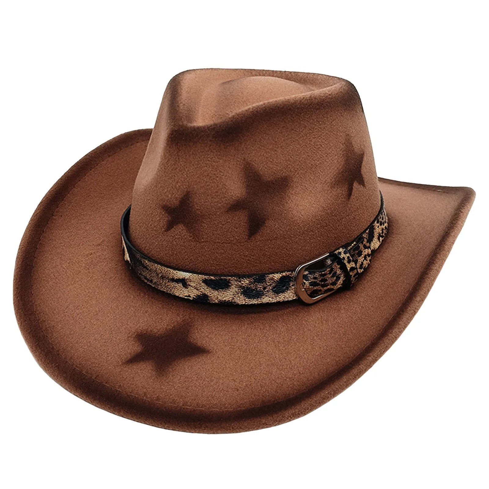 Western Hat Glitter Cowboy Hat For Women Men Party Hat Carnival Fancy Dress Retro Glitter Hat Soft Fabric Cute Cowboy Hate