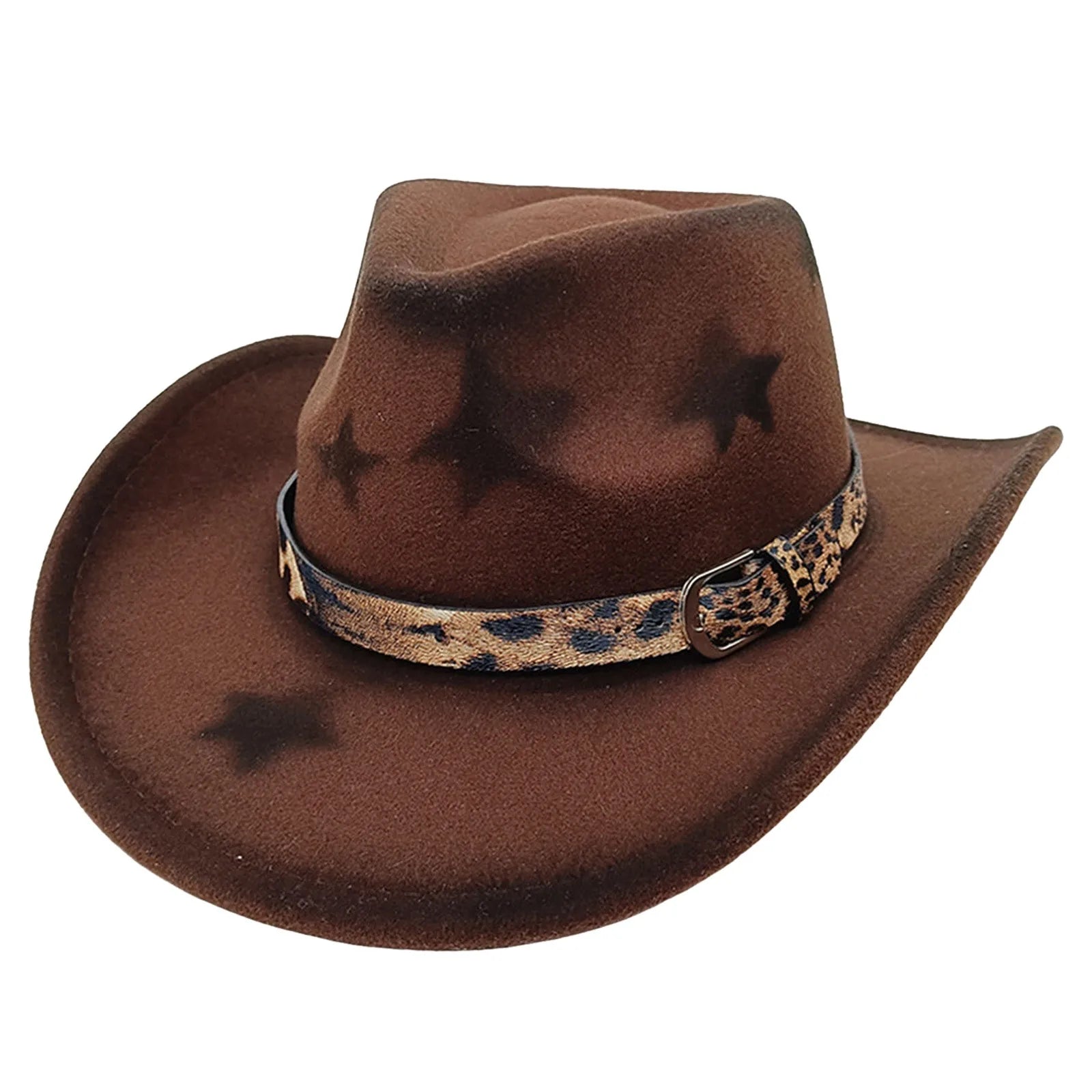 Western Hat Glitter Cowboy Hat For Women Men Party Hat Carnival Fancy Dress Retro Glitter Hat Soft Fabric Cute Cowboy Hate